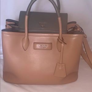 Prada bag and wallet